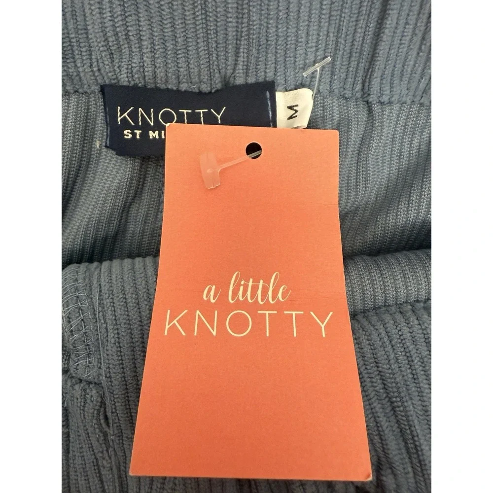 Knotty St Michael's Corduroy Paper bag Waist Mom Shorts‎ High Waist  Medium #52